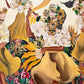 "Sunflower Dance" Framed Painting Print (Limited Print)
