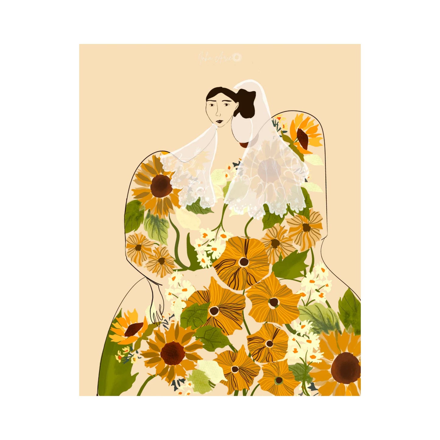 Sunflower Lady (Limited Print)