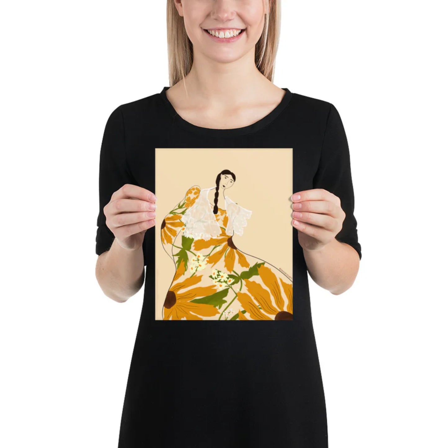 Sunflower Lady (Limited Print)