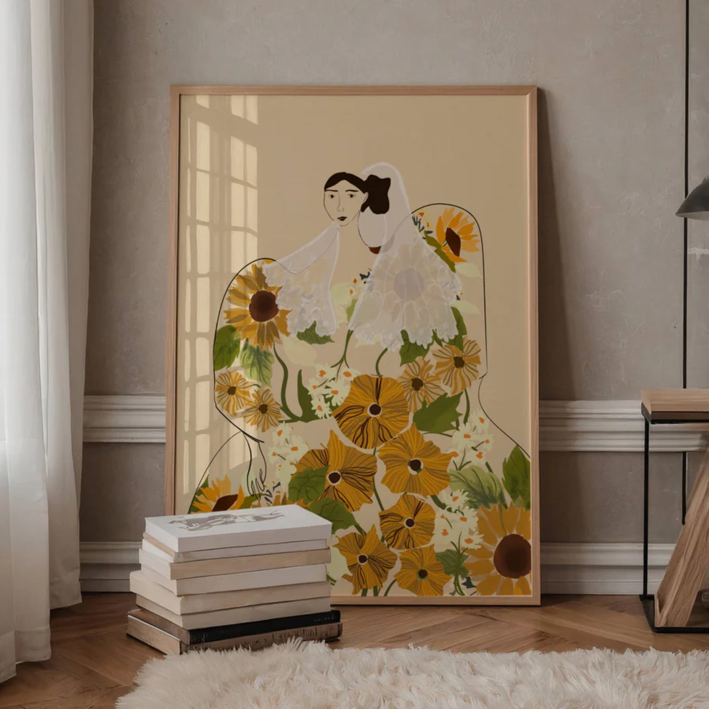 Sunflower Lady (Limited Print)