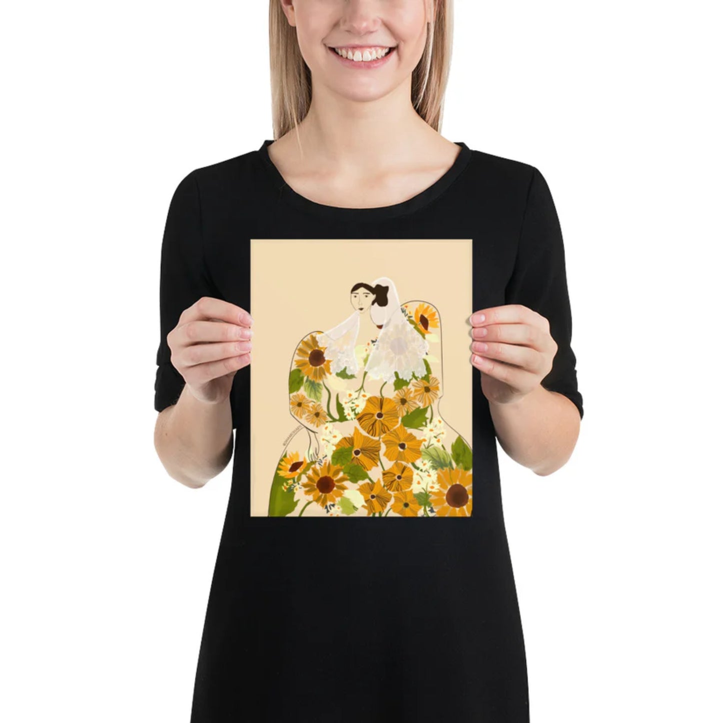Sunflower Lady (Limited Print)
