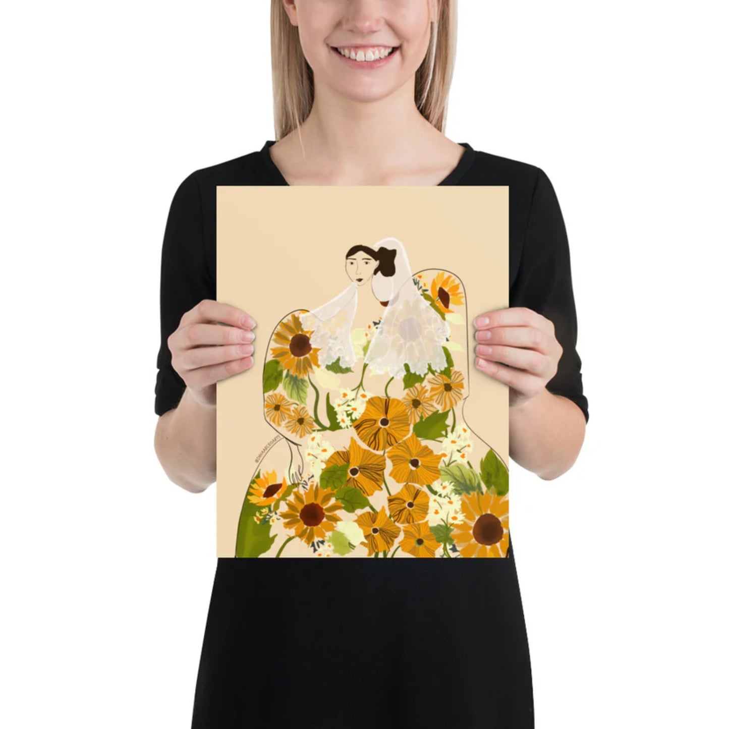 Sunflower Lady (Limited Print)