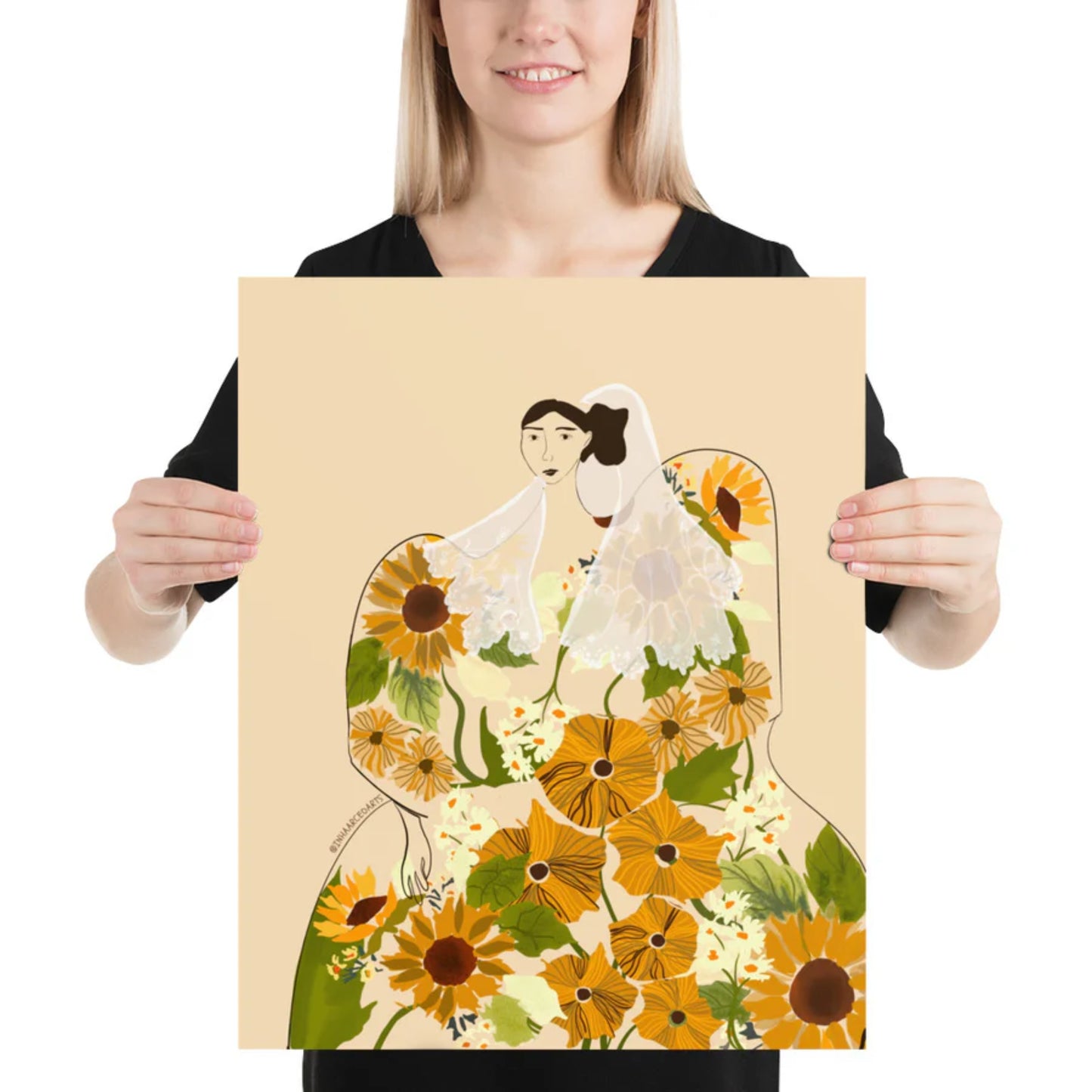 Sunflower Lady (Limited Print)