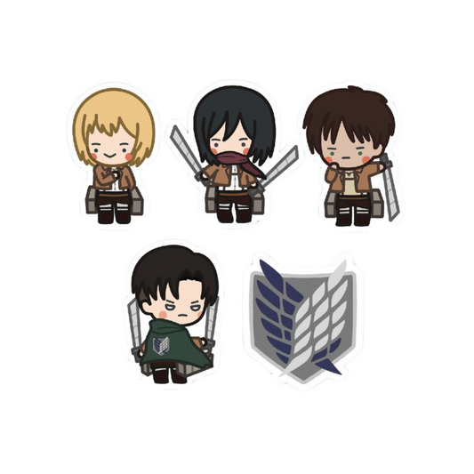 Attack on Titan (Shingeki no Kyojin): Scouts Sticker Pack by Priscilla & Sarah Cheung