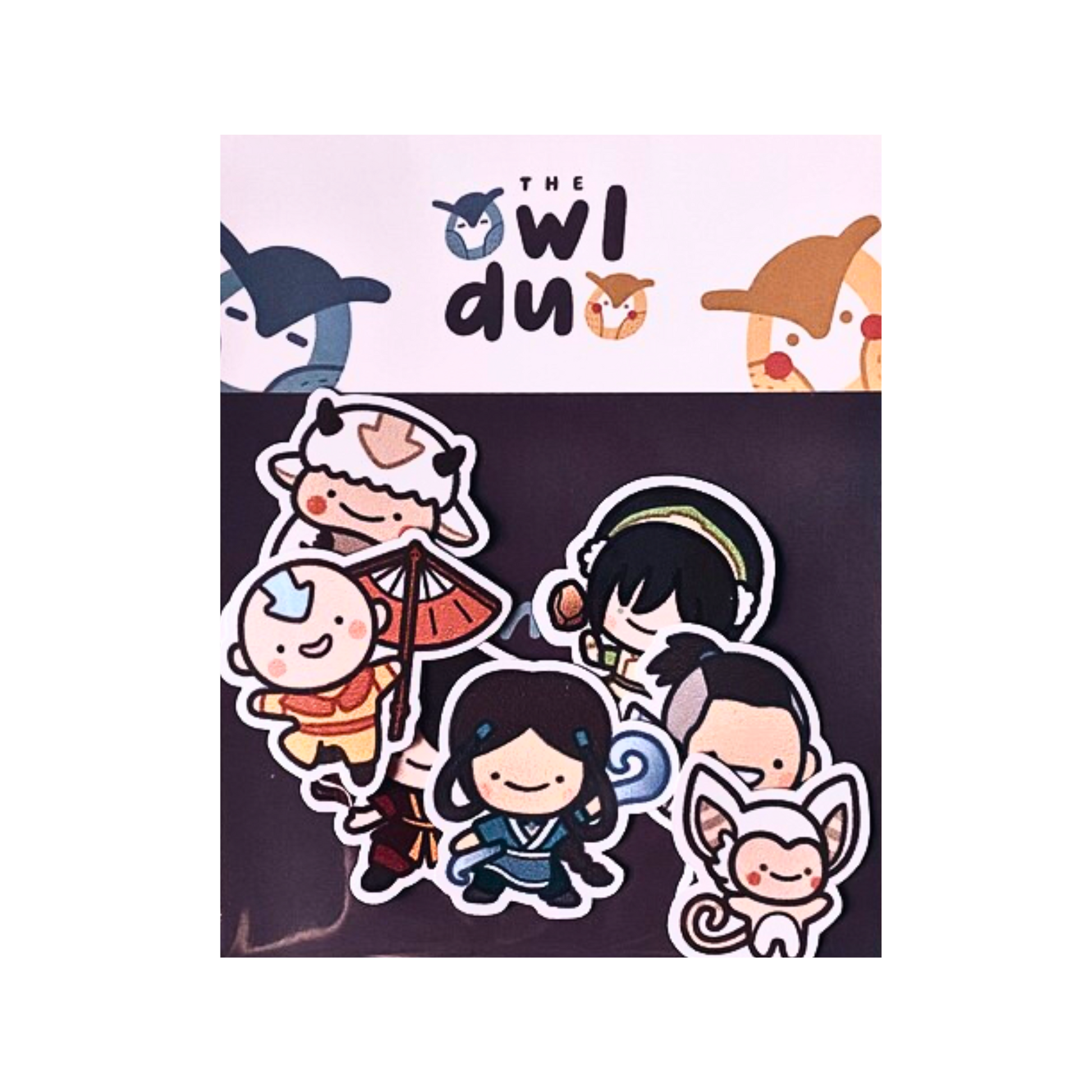Avatar The Last Airbender Sticker Pack by Priscilla and Sarah Cheung 1