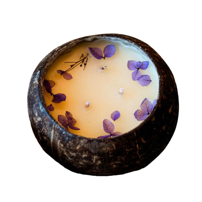 BaO Scented Candle : Lavender (Coconut Shell)