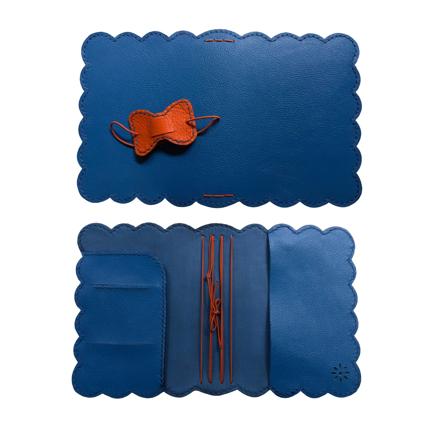 A6 Folio with Bow Pen Holder I Journal Cover I Traveler’s Notebook