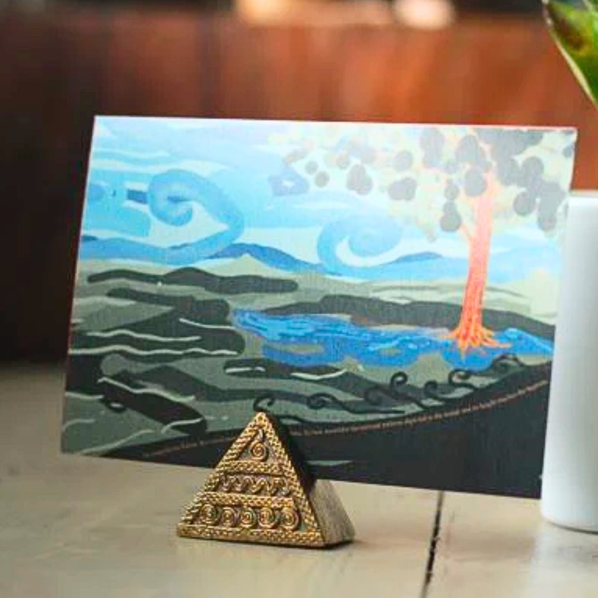 Bulol Brass Picture Stand by Sesotunawa • Likhaan