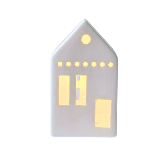 Ceramic House: Tealight Holder (Modern)