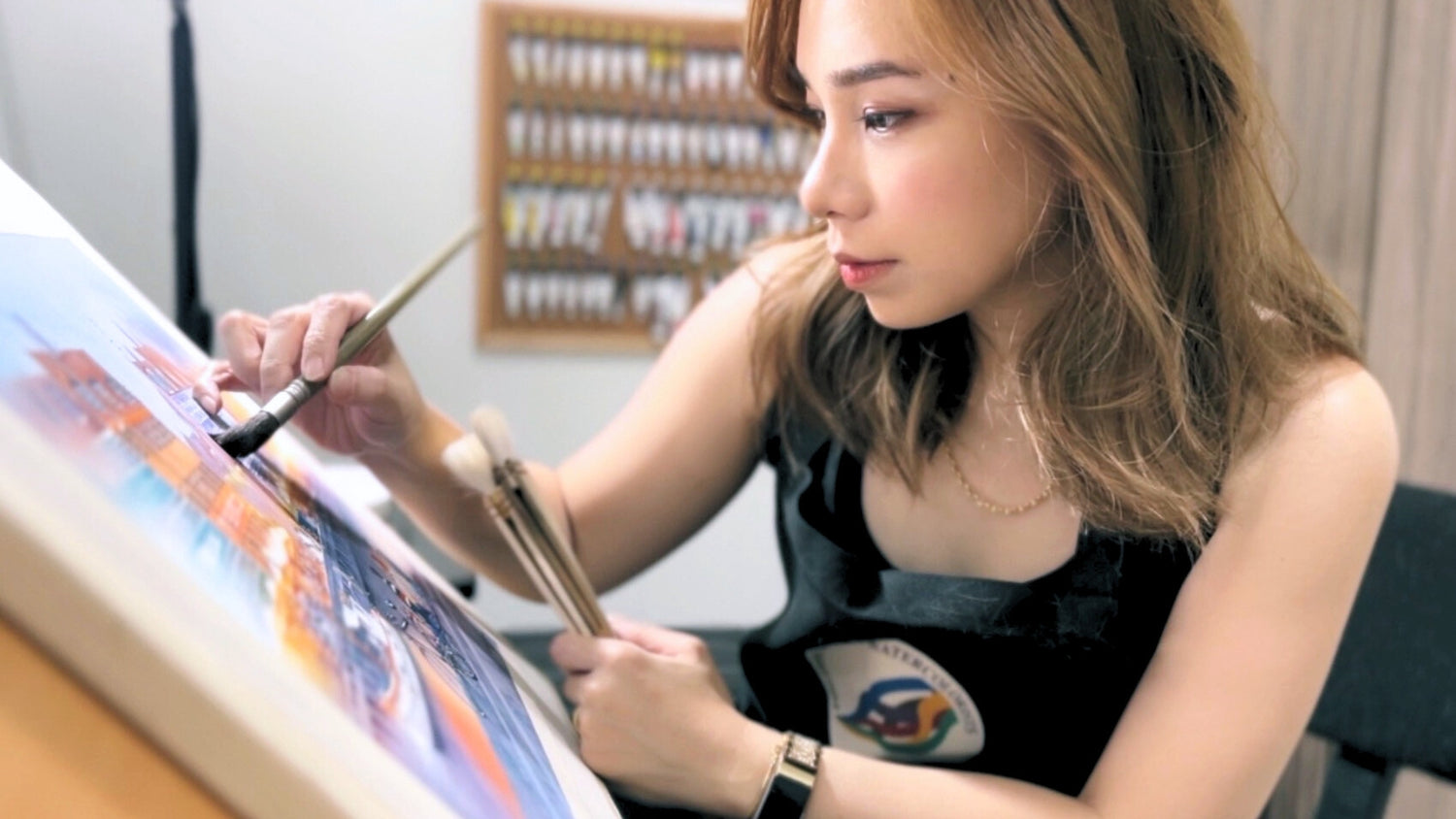 Chery Faye 'Kyle' Legaspi: Watercolor Painter