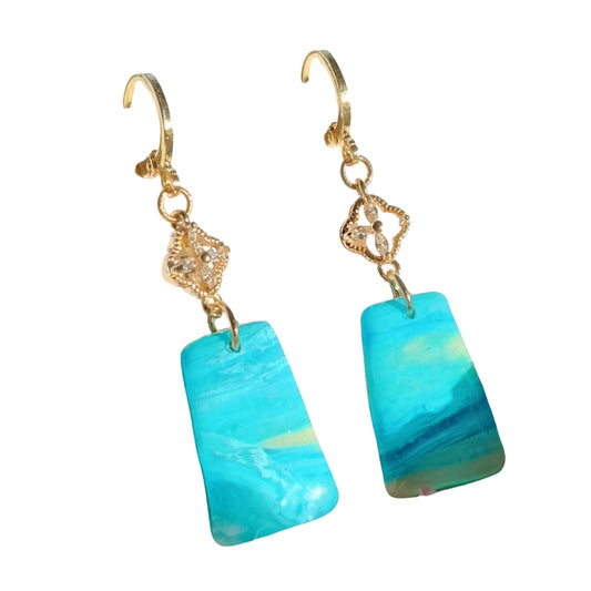Coralique Clay Earrings