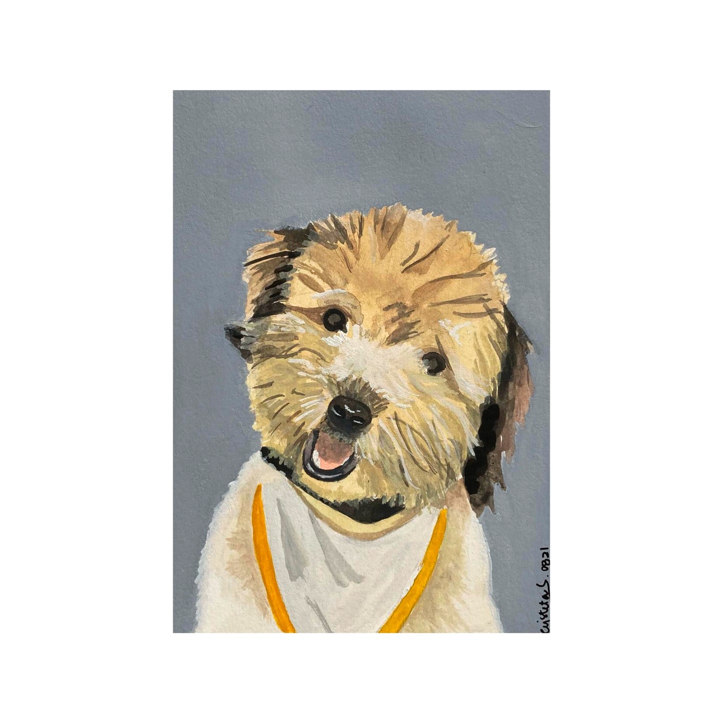 Cristeta Sison: Gouache Pet Portrait Commissions