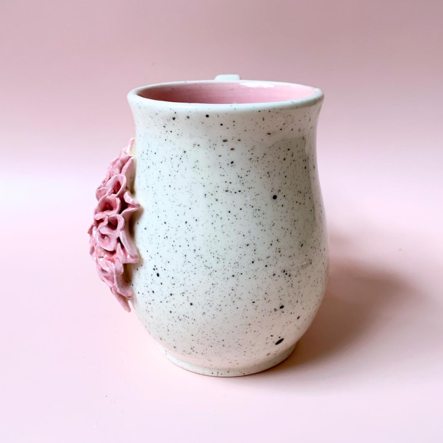 Pink Flower Cup