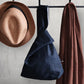 Denim Reversible Knot Bag