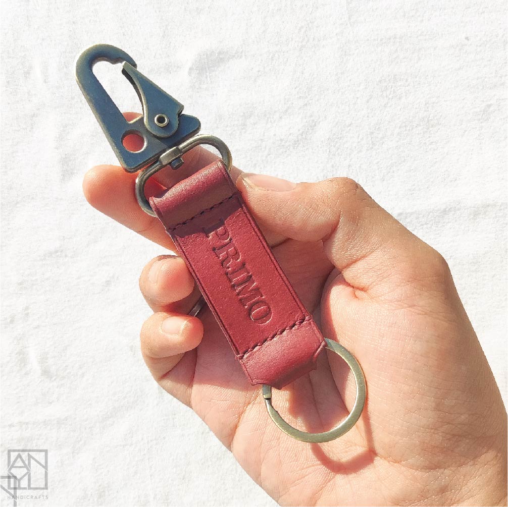 Leather Classic Keychain