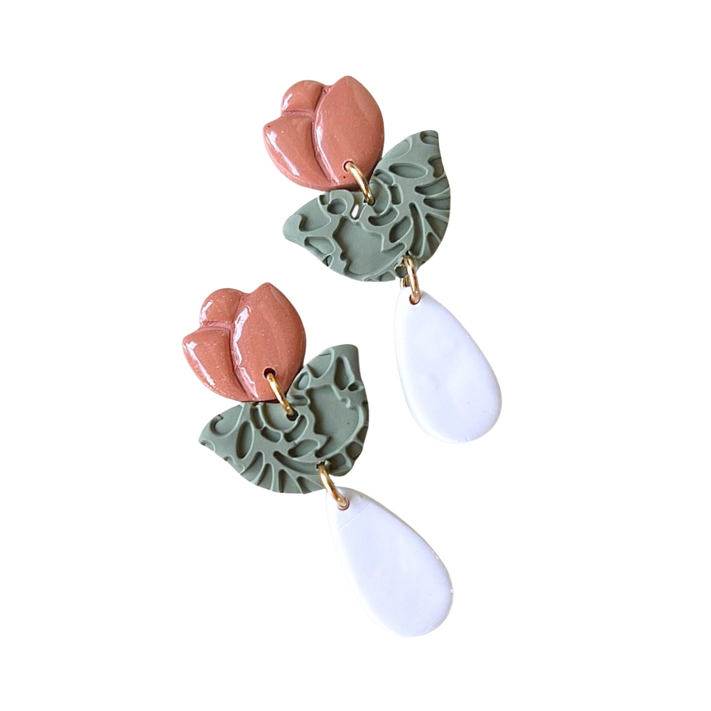 Fiore Clay Earrings