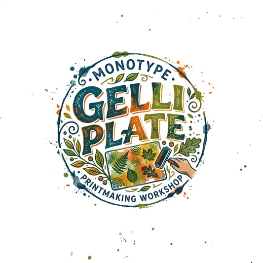 Gelli Plate Monotype Printmaking Workshop