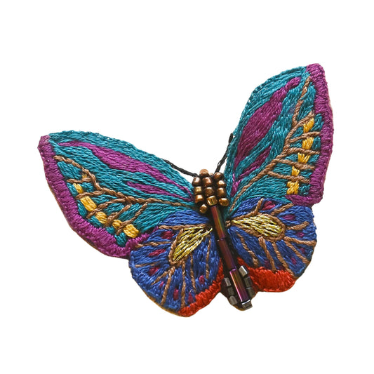 Mirasol Hand Embroidered Brooch