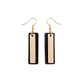 "Aura" Wood x Leather Earrings