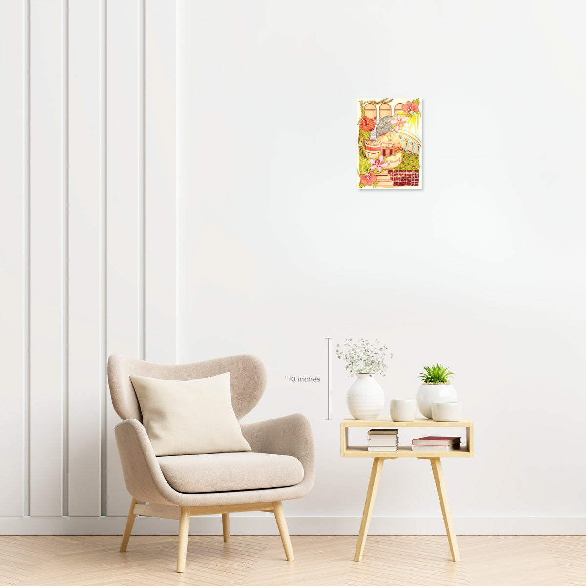Amping A4 Art Print