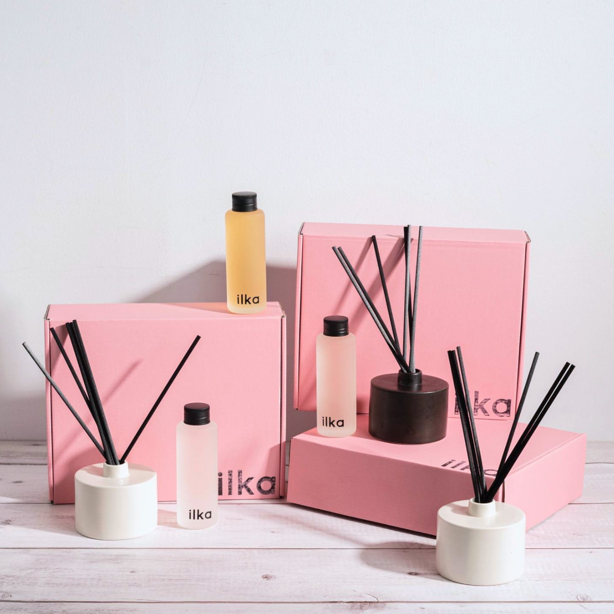 Chalk: Premium Reed Diffuser Set by Ilka • Likhaan