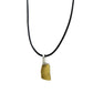Seaglass Necklace Leather Cord