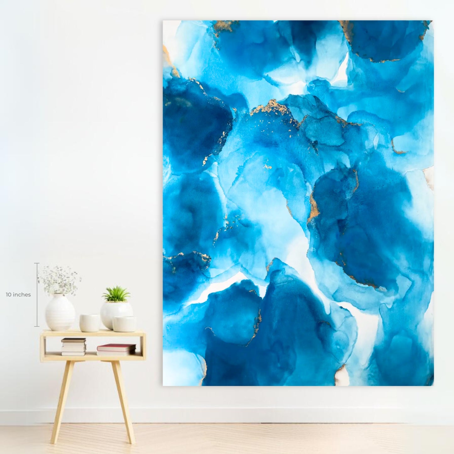 Blue Abstract Painting