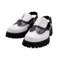 Yna Oxford Mules - White & Black (Pre-order)