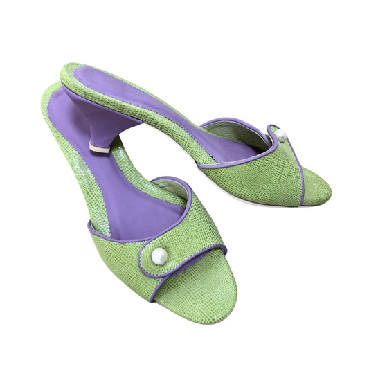 June Kitten Heels (Purple)