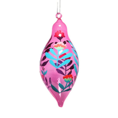 Glass 4.5" Ball Christmas Ornaments Colored