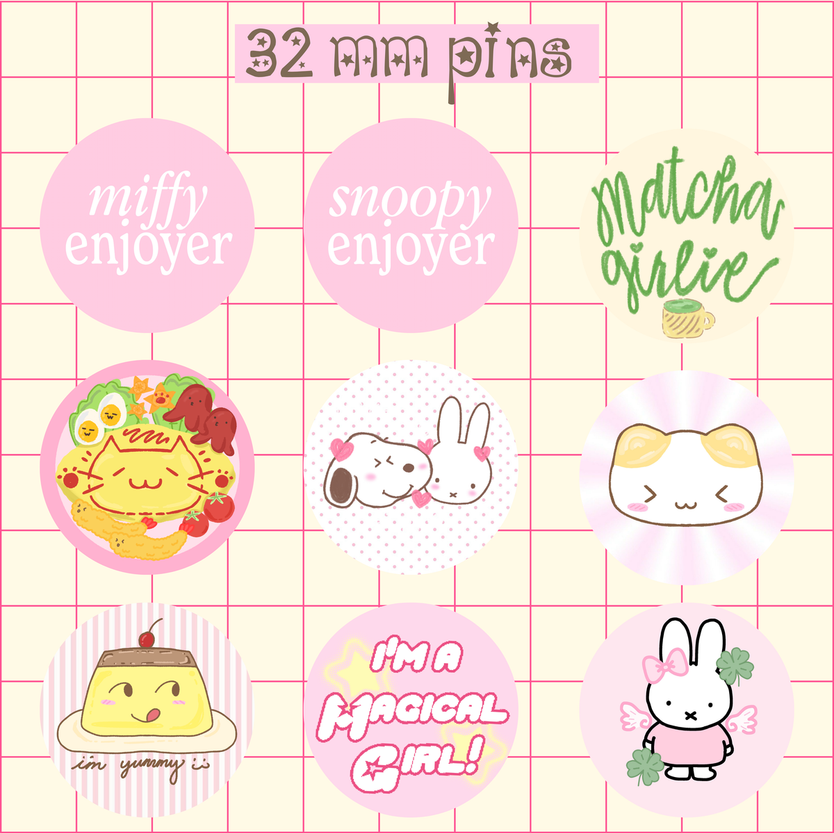 Small Pins ⋆˙⟡