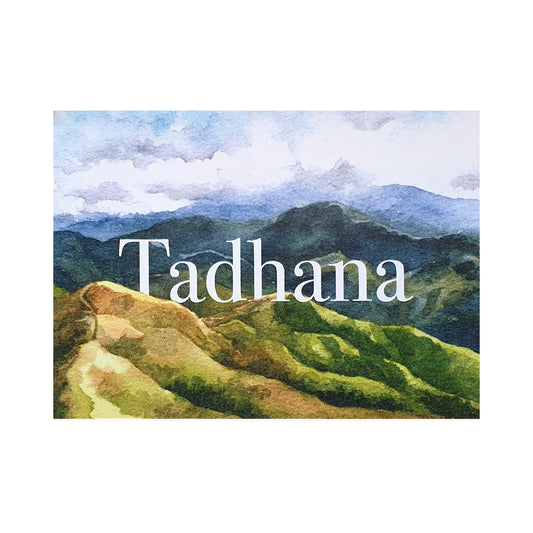 Tadhana: Watercolor Greeting Card