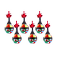 Colorful Glass Christmas Ornaments! 