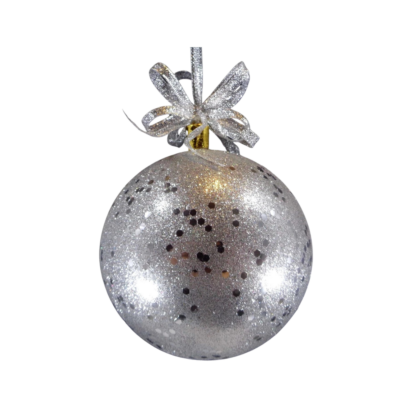 Glitter Design Christmas Ornaments by Liman Glass