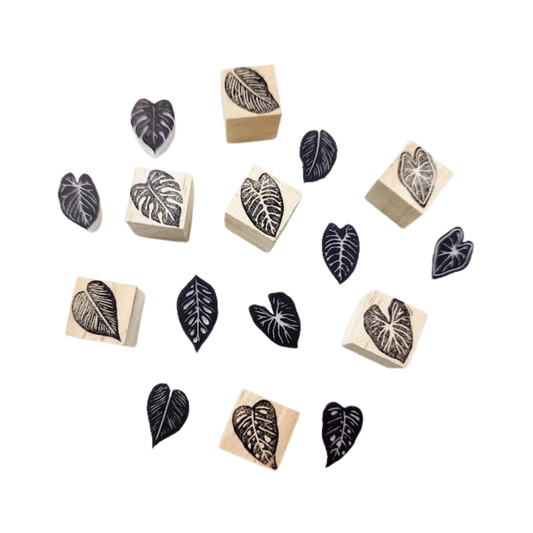 Mini Leaf Stamp Collection