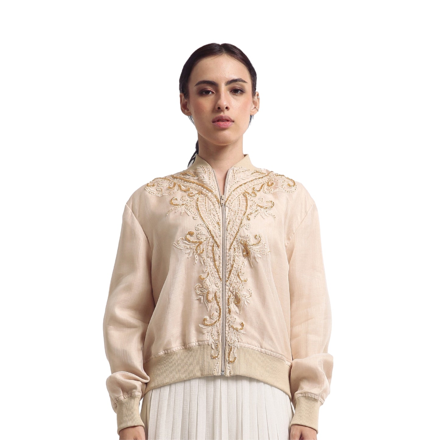 Mariposa Bomber Barong Jacket