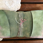 Hand-Painted, Hand-Stitched Leather Journal & Traveler's Notebook Cover | Soft Moss