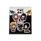 Naruto Anime Sticker Pack by Priscilla & Sarah Cheung