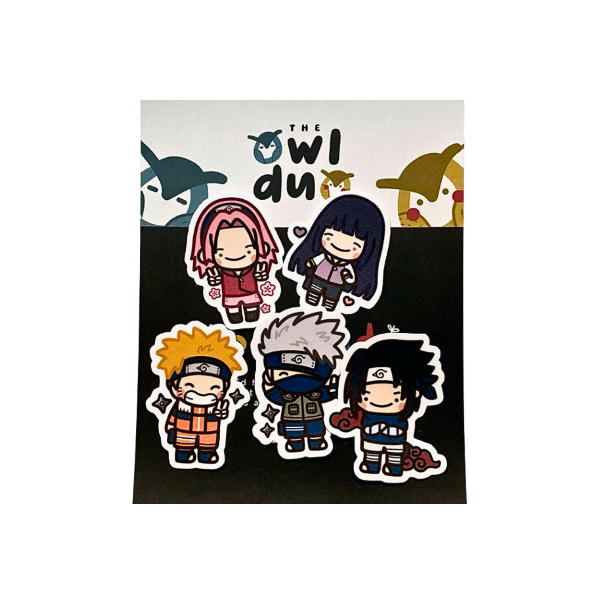 Naruto Anime Sticker Pack by Priscilla & Sarah Cheung
