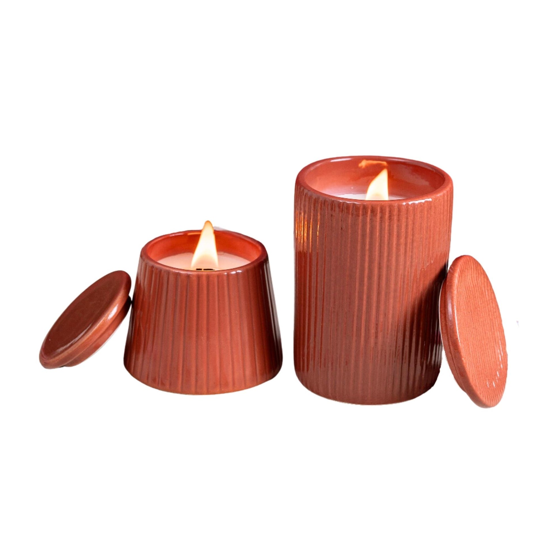 Nutmeg Jar: Refillable Luxury Candle