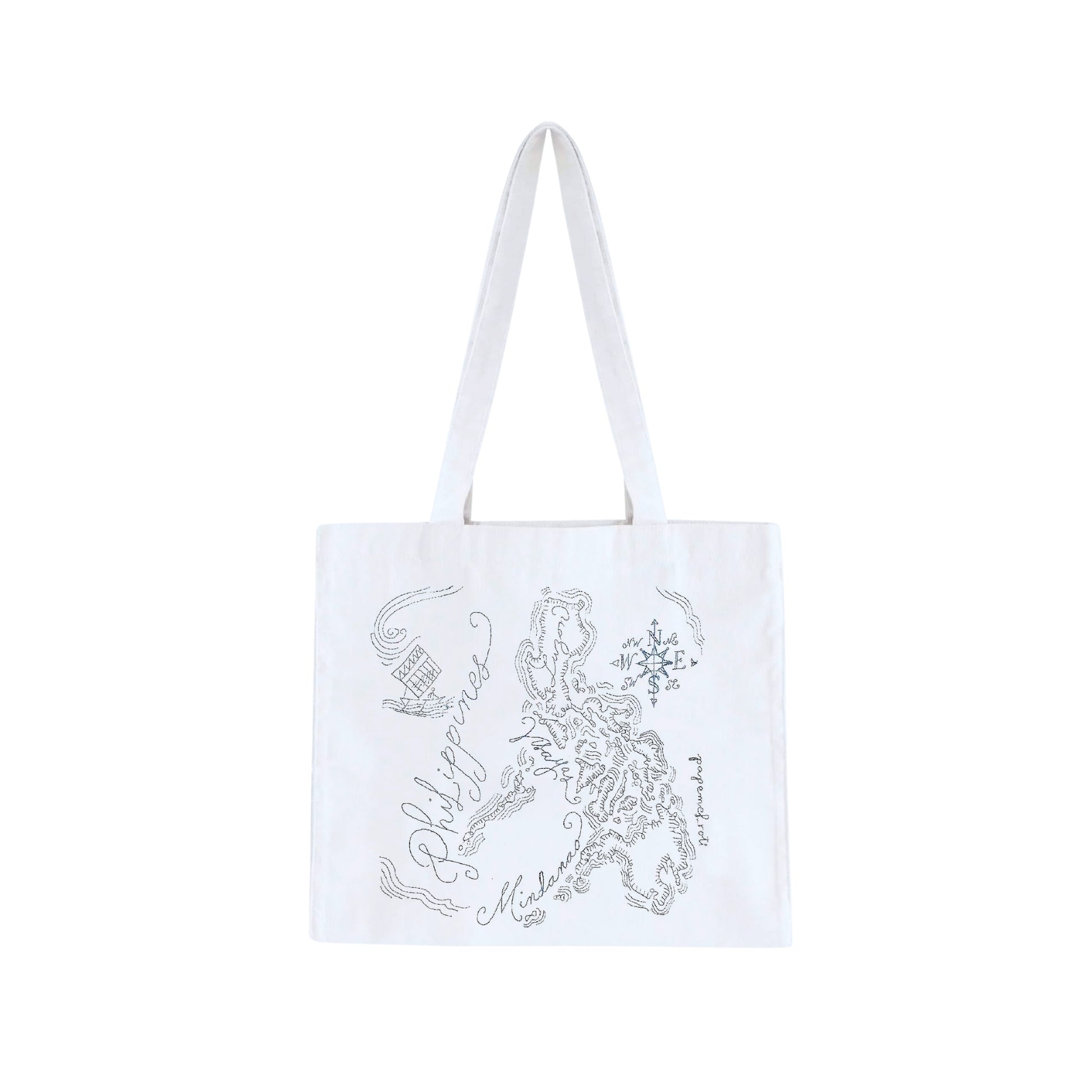 Philippine Map Canvas Bag