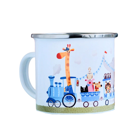 Kinder Animals Enamel Mug