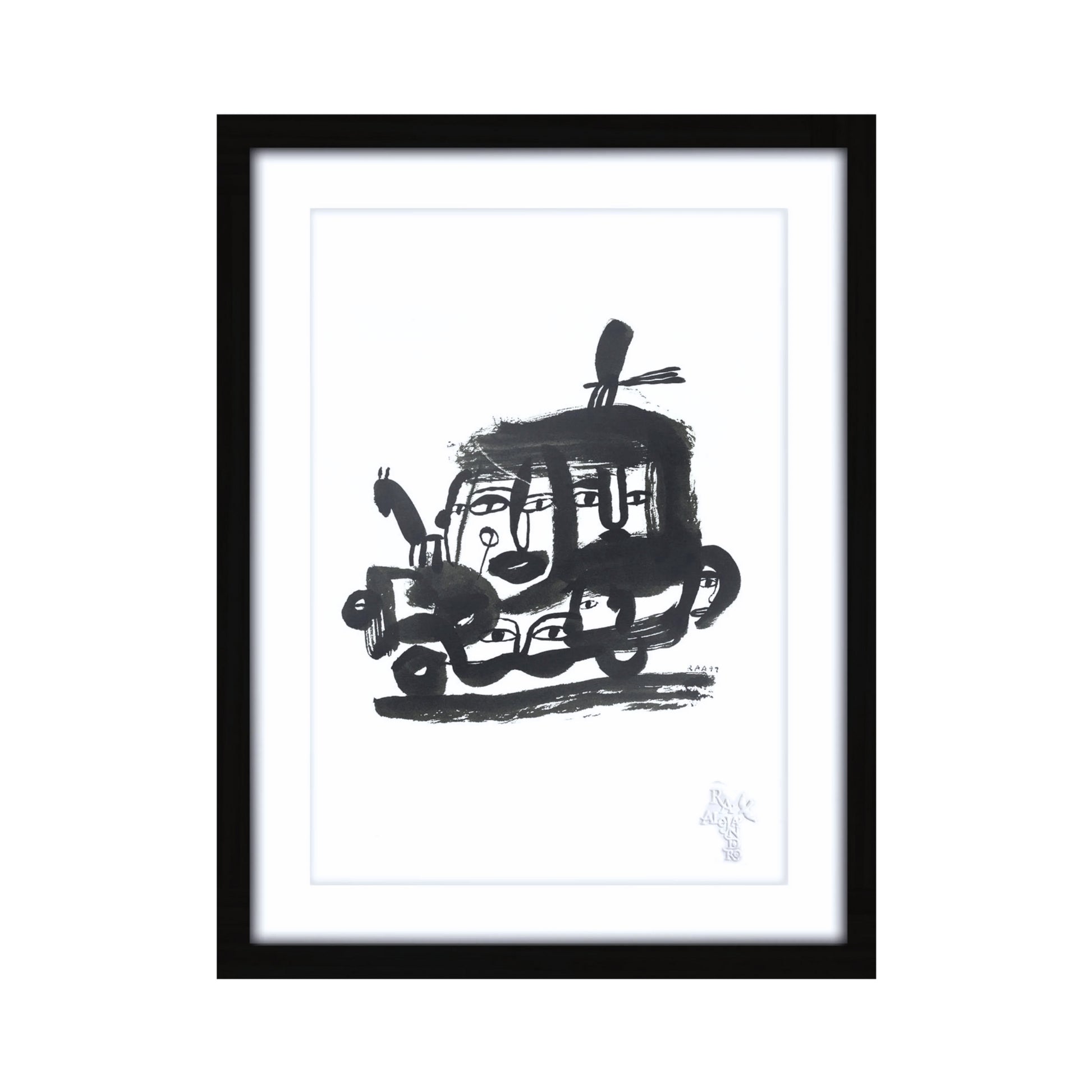 Philippine Jeepney Framed Art Print