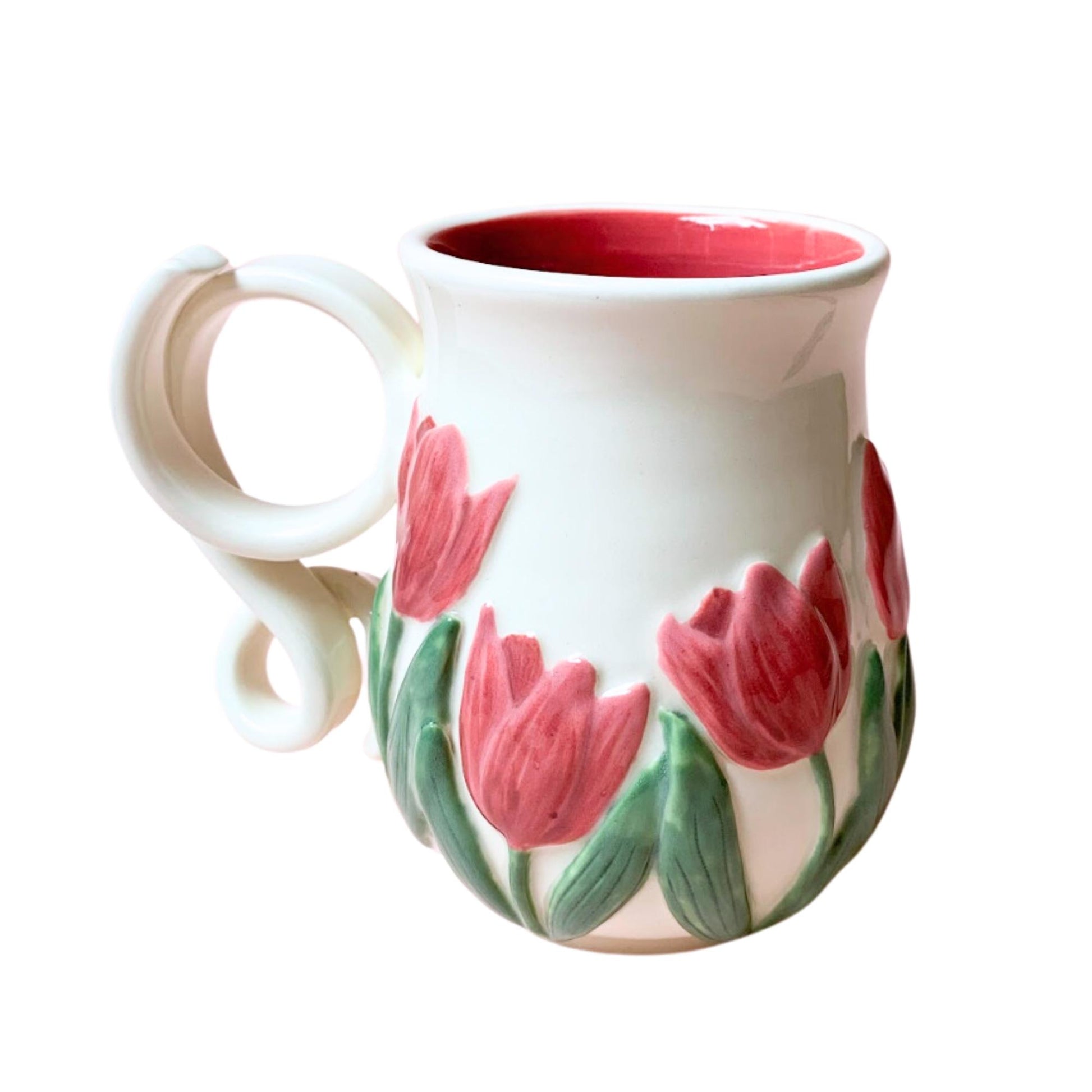 Pink Tulip Mug