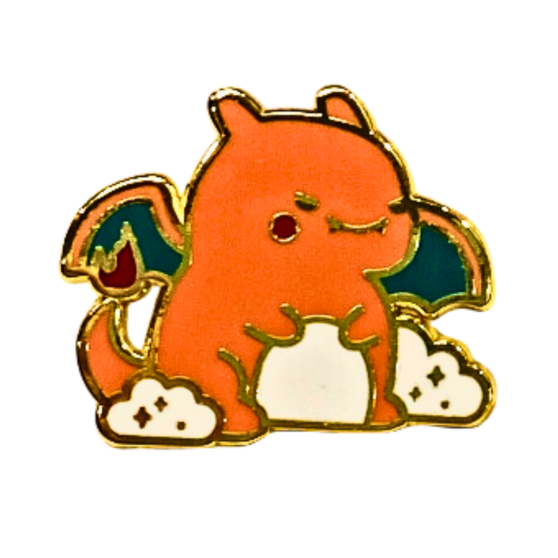 The Owl Duo Priscilla and Sarah Cheung Pokemon and Avatar Enamel Pin Brooch Badge Charizard