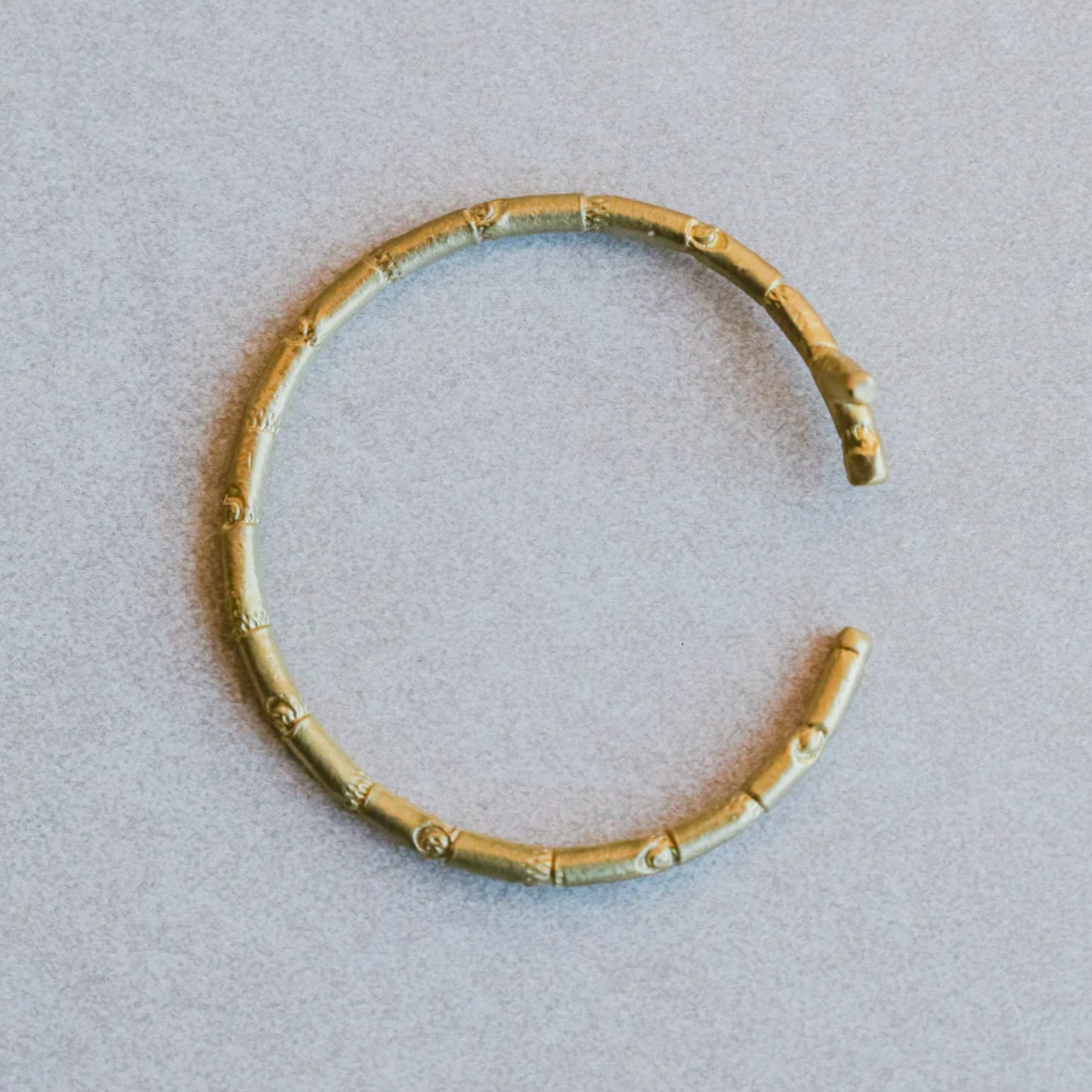 Bamboo Inspired Branch Bracelet
