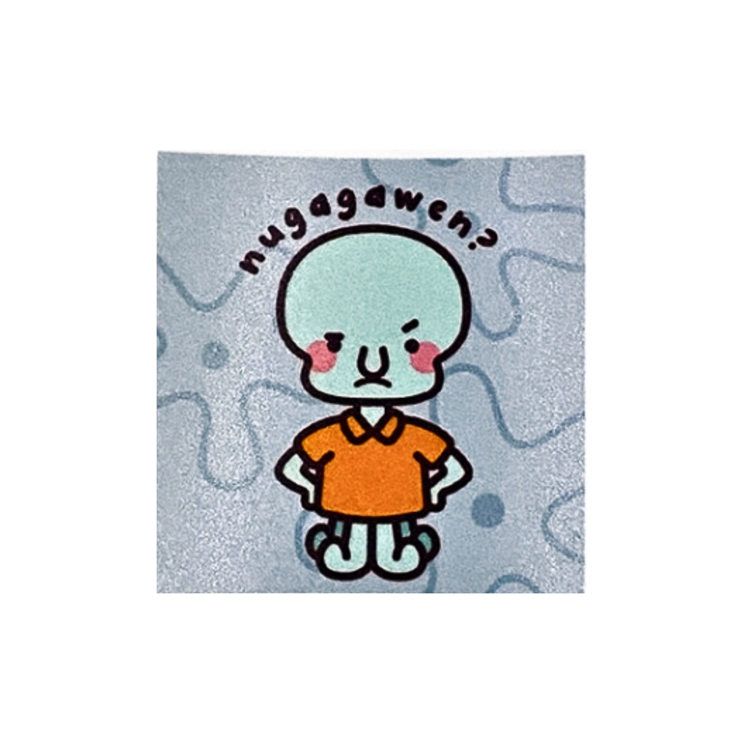 Solo Big Spongebob Memes Waterproof Stickers by Priscilla and Sarah Cheung Squidward