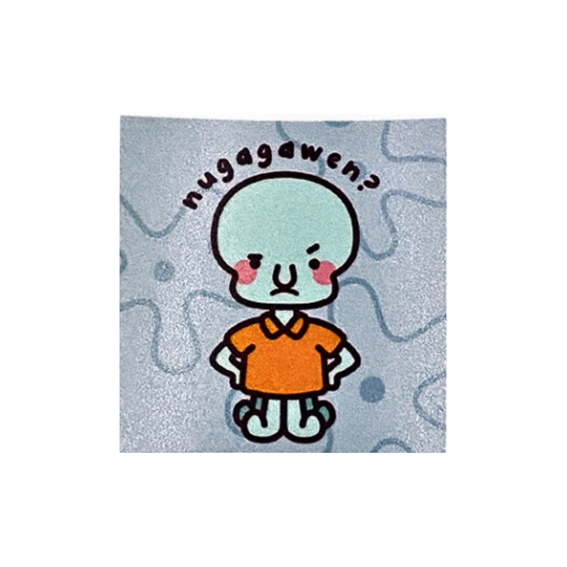 Solo Big Spongebob Memes Waterproof Stickers by Priscilla and Sarah Cheung Squidward