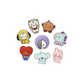 Solo BTS/ BT21 Waterproof Stickers by Priscilla & Sarah Cheung 1