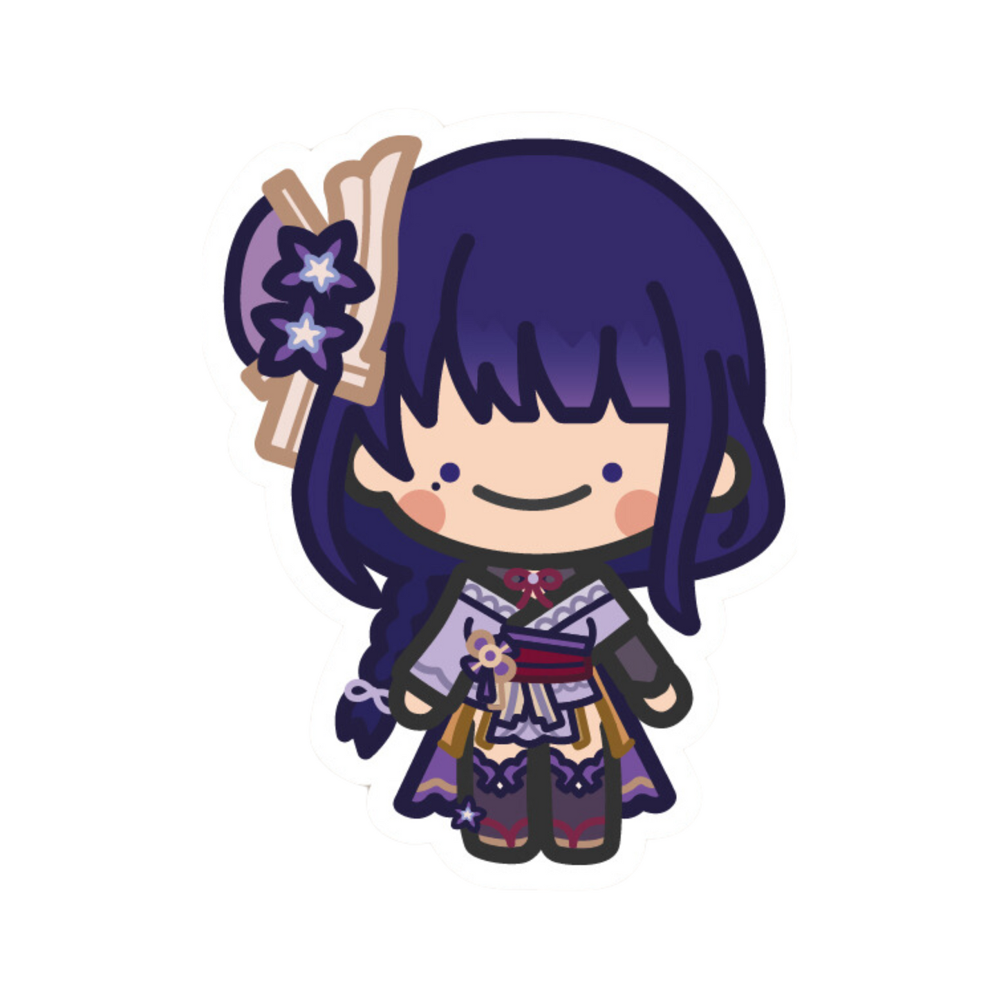 Solo Genshin Waterproof Stickers